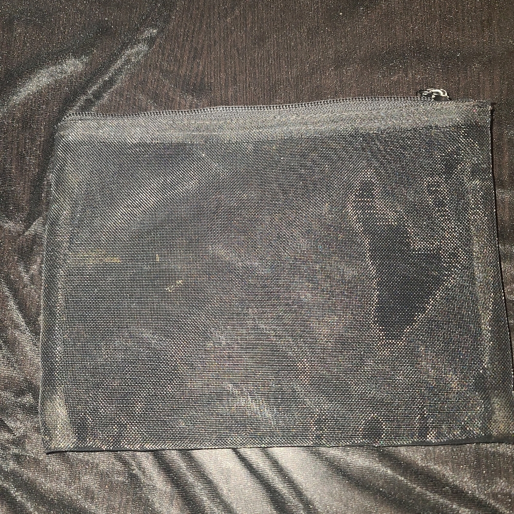 Donna Karen cosmetic pouch